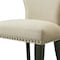 Alaterre Furniture Savoy Upholstered Dining Chairs, Cream Set of 2, PR ANSV02FDC - alternate 9